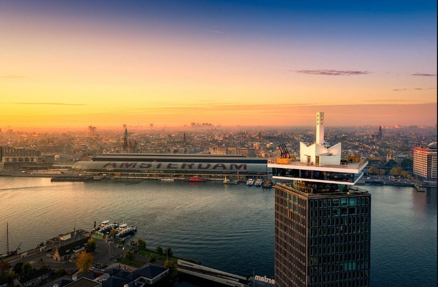 A&#039;DAM Lookout, Amsterdam, North Holland, Netherlands